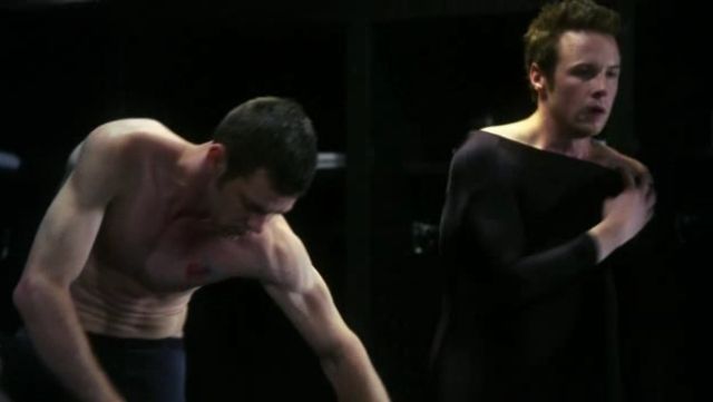 Bug Hall and Ashton Holmes in 