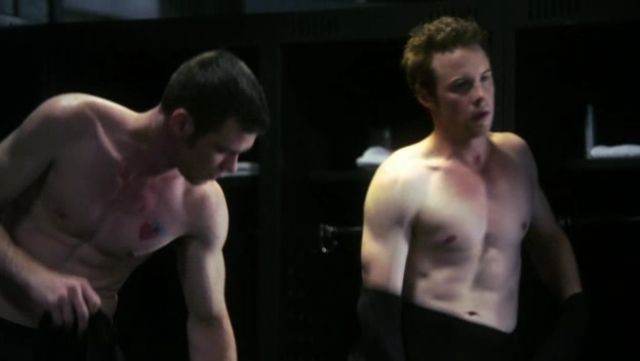 Ashton Holmes (on the right)