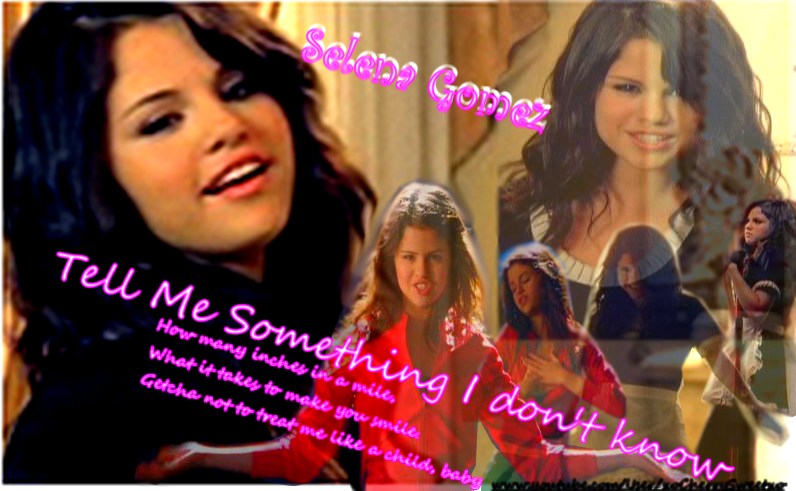 Selena Gomez Tell Me Something I Don't Know bgByBre Felty Image