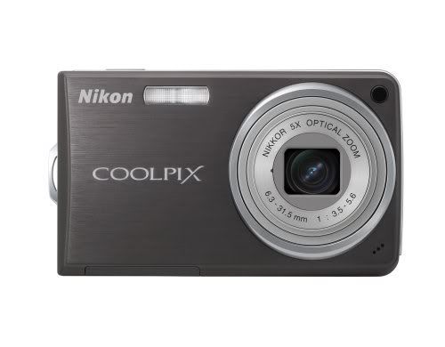 Nikon Coolpix S550 10MP Digital Camera with 5x Optical Zoom (Graphite Black) Pictures, Images and Photos