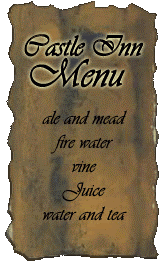 Castle inn menu