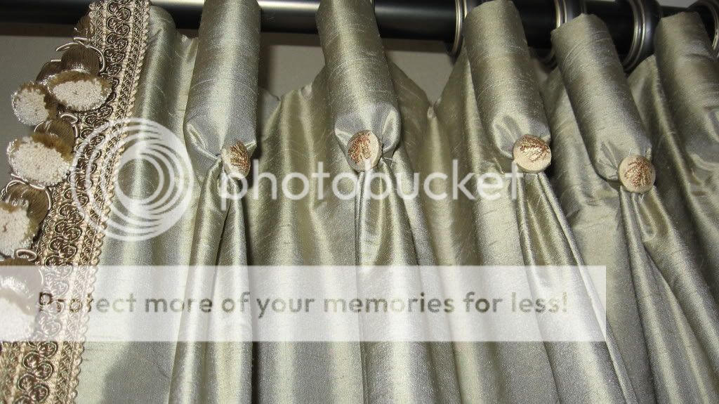 Goblet Pleat Drapes/Curtains Your Fabric up to 100 L  